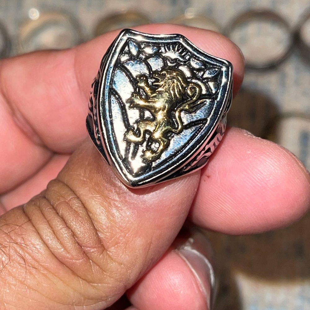 Stainless steel ring